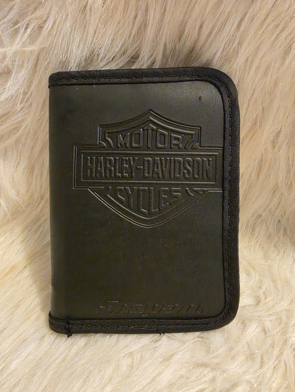 Vintage Snap On Harley Davidson Mini Combination Wrenche Pouch